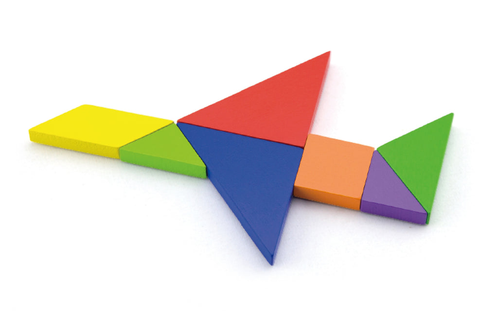 VIGA Tangram Medinis Loginis Žaidimas FSC Sertifikatas