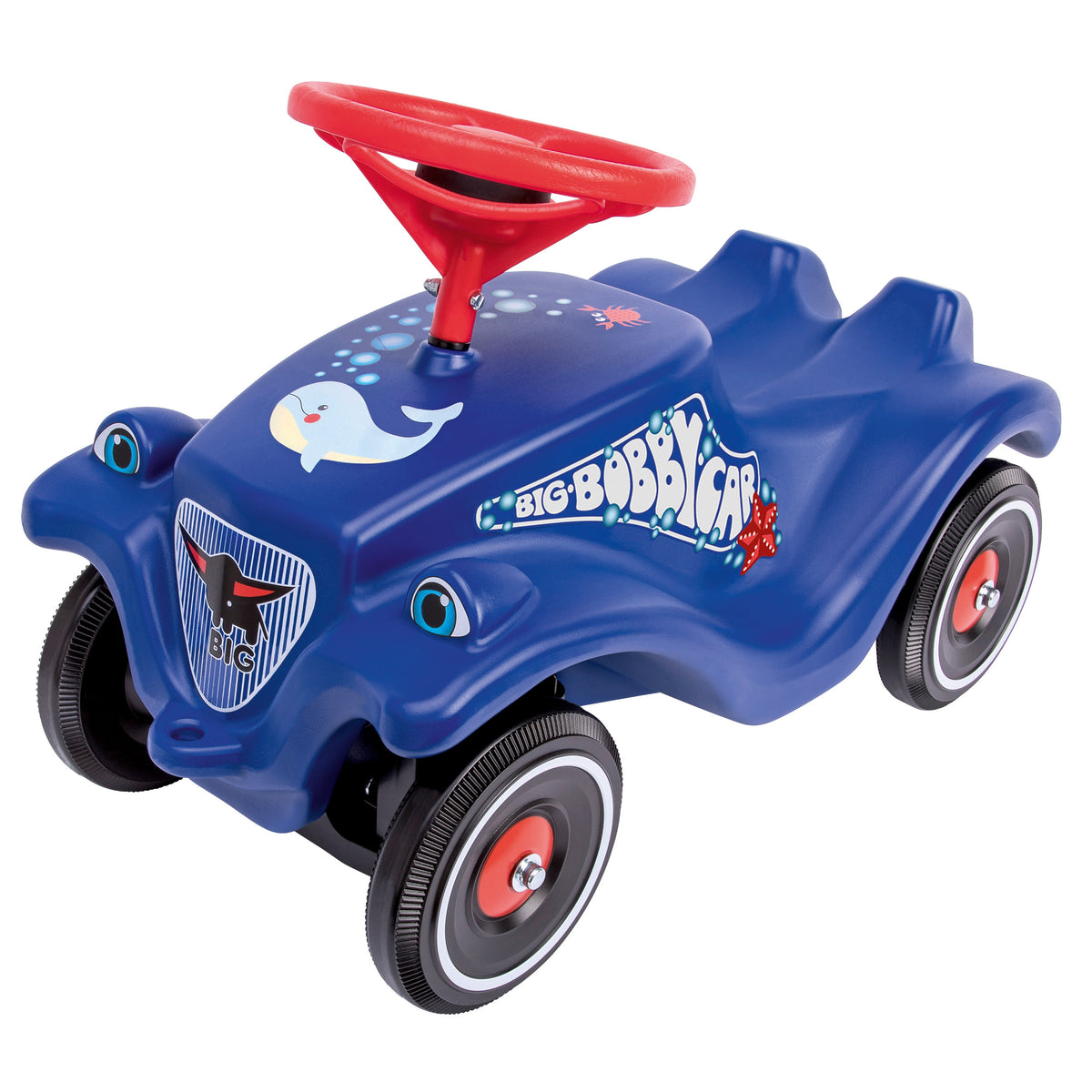 BIG Bobby Car Classic paspirtukas su delfino piešiniu