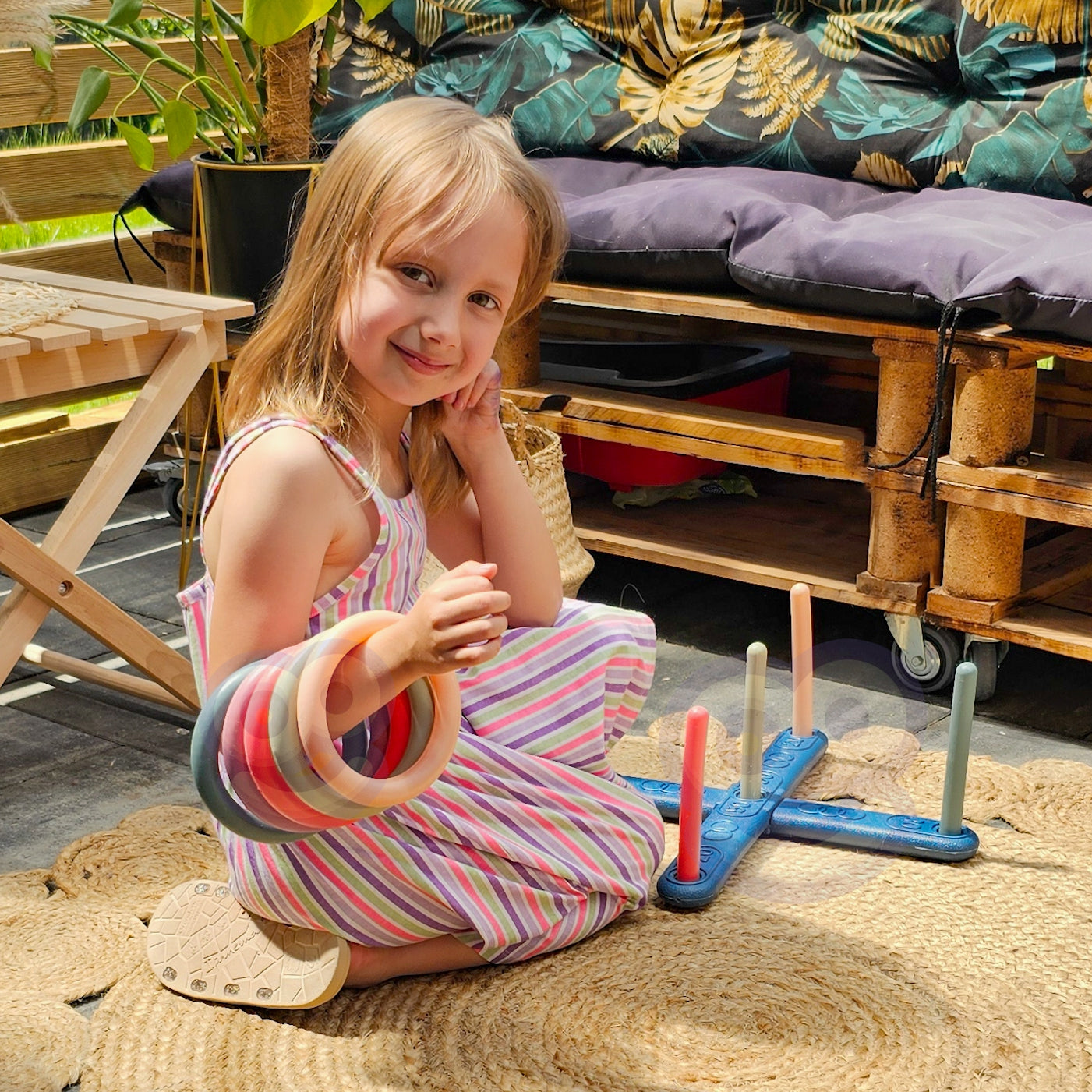 WOOPIE Serso įgūdžių žaidimas „Fun Throwing Circle“ – vaizdas 2