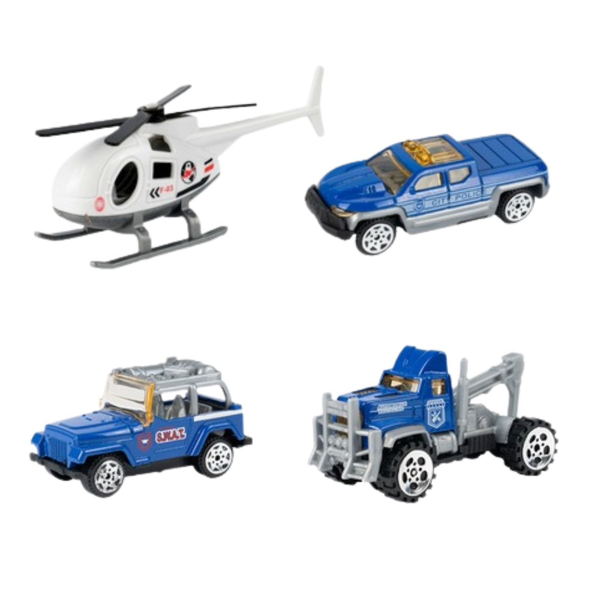 WOOPIE Policijos Nuovados Garažas su Automobiliais, 43 el.
