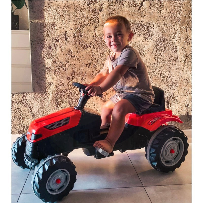 WOOPIE Traktorius su pedalais Farmer GoTrac, tylūs ratai – vaizdas 4