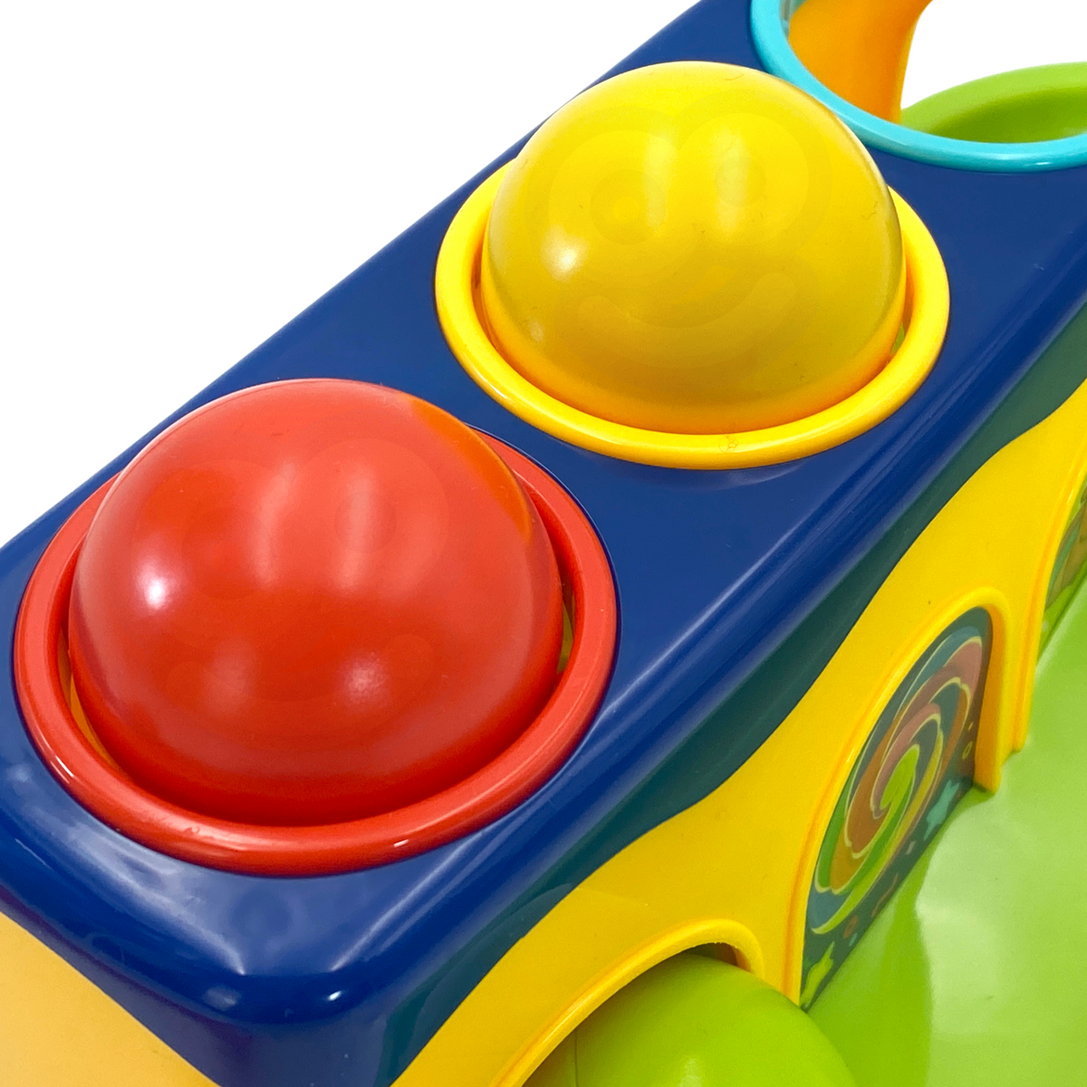 WOOPIE BABY spalvingas Montessori kalimo takelis su plaktuku