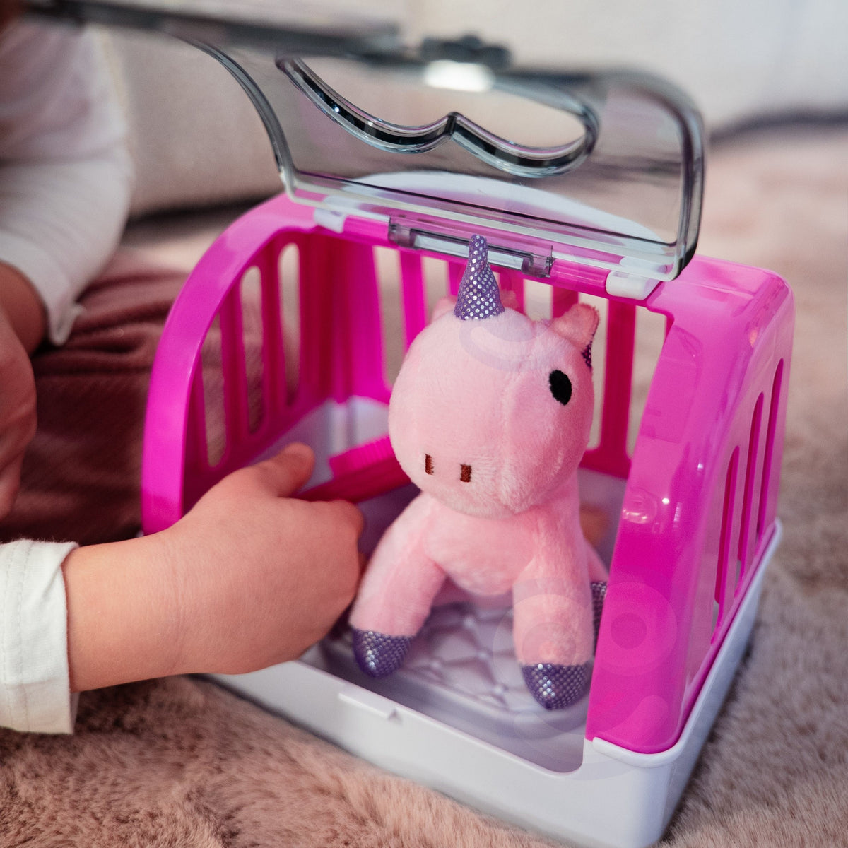 WOOPIE Vienaragio Nešiojamas Namelis su Šepetėliu – Priežiūros Rinkinys