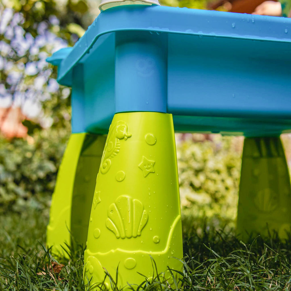 WOOPIE Vandens ir smėlio stalas 2in1 su antimi, lauko žaislas