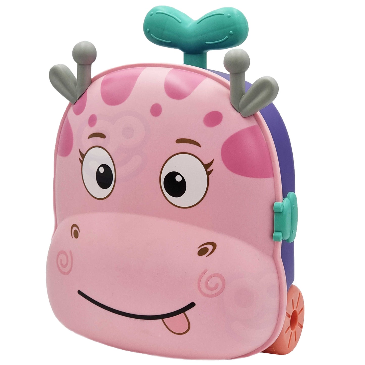 WOOPIE 3in1 smėlio ir vandens žaislų rinkinys lagamine „Elniuukas“ – smėlio liejimas – vaizdas 6