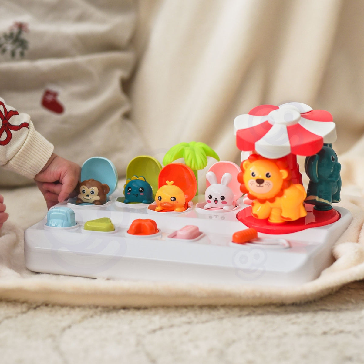 WOOPIE BABY Interaktyvi Karuselė su Gyvūnėliais