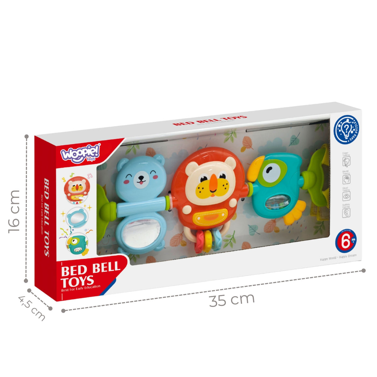 WOOPIE BABY Sensorinis Pakabukas Lovytei ir Vežimėliui 6m+