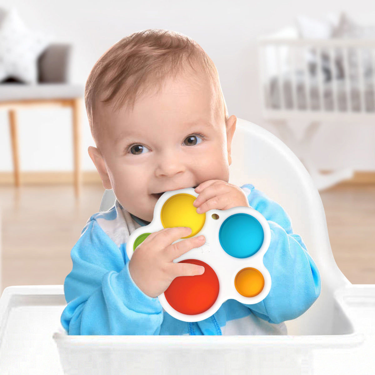 WOOPIE BABY POP IT Montessori jutiminis antistresinis žaislas