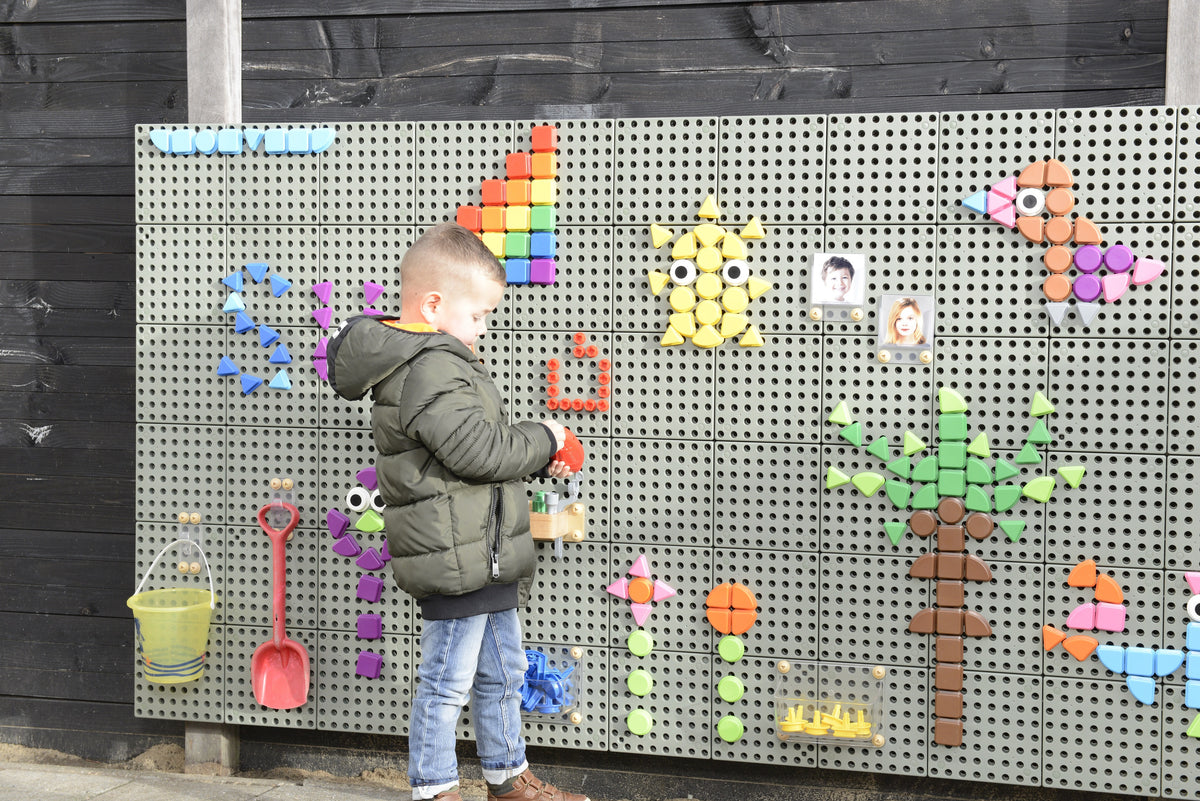 MASTERKIDZ 64 Geometrinių Kaiščių Rinkinys STEM Lentoms