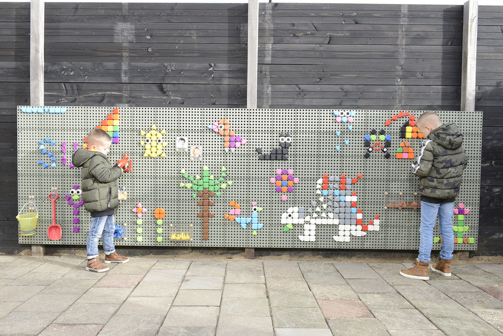MASTERKIDZ Sieninis STEM kūrybinis mokomasis skydas, skirtas laukui (Outdoor), 2 vnt rinkinys – vaizdas 3