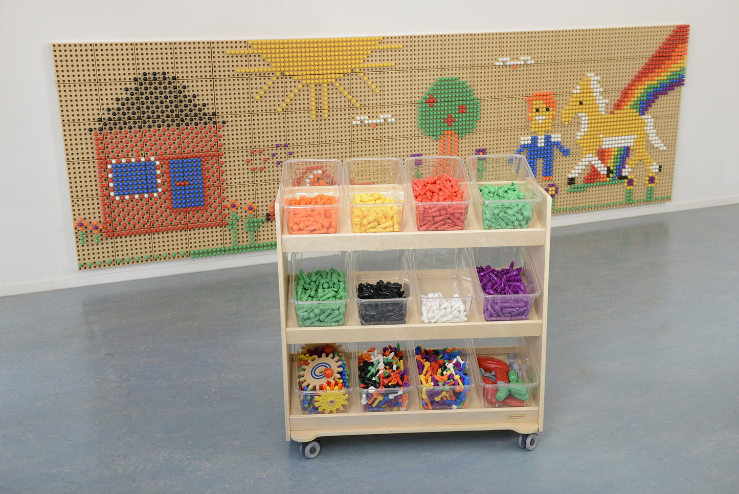 MASTERKIDZ Spalvoti Kaiščiai STEM Lentai 512 vnt. 8 Spalvos