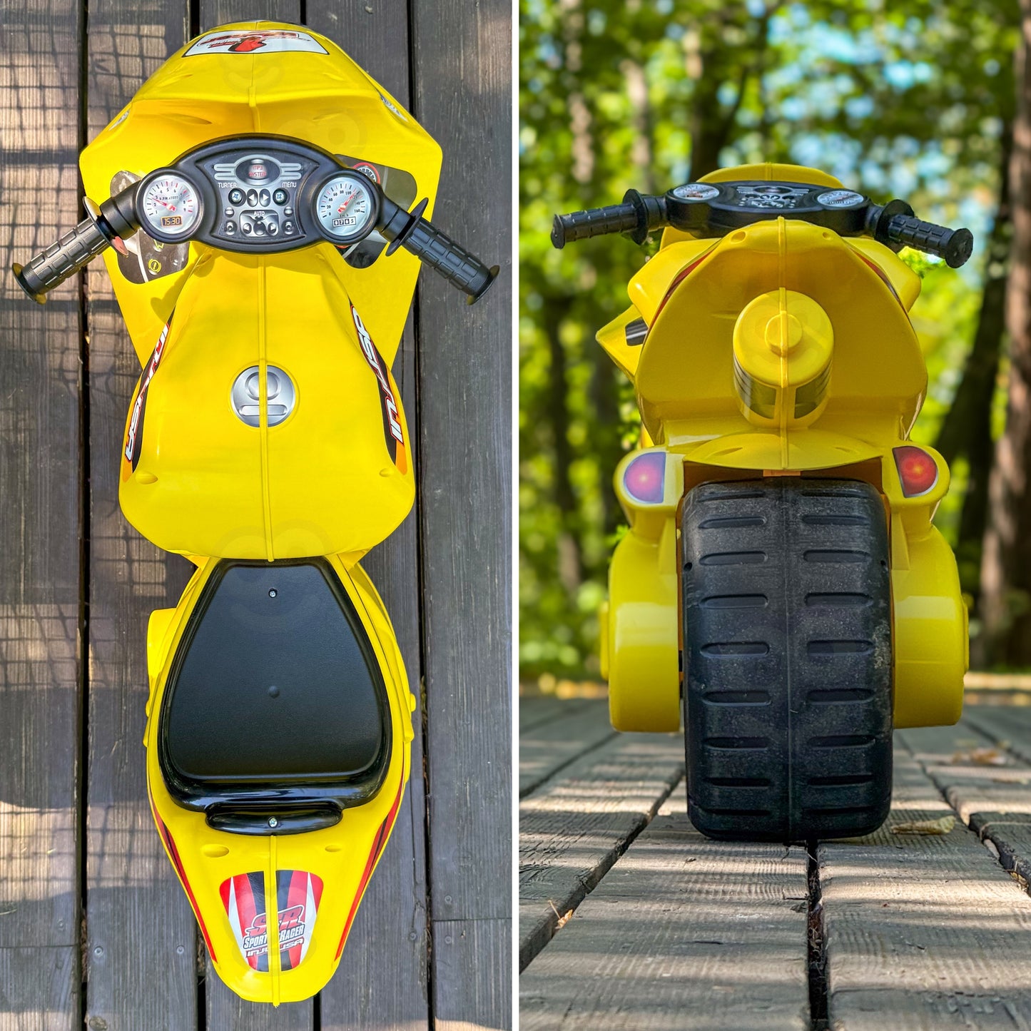 INJUSA Balansinis stumiamasis motociklas Winner 750 sx (nuo 3 metų) – vaizdas 6