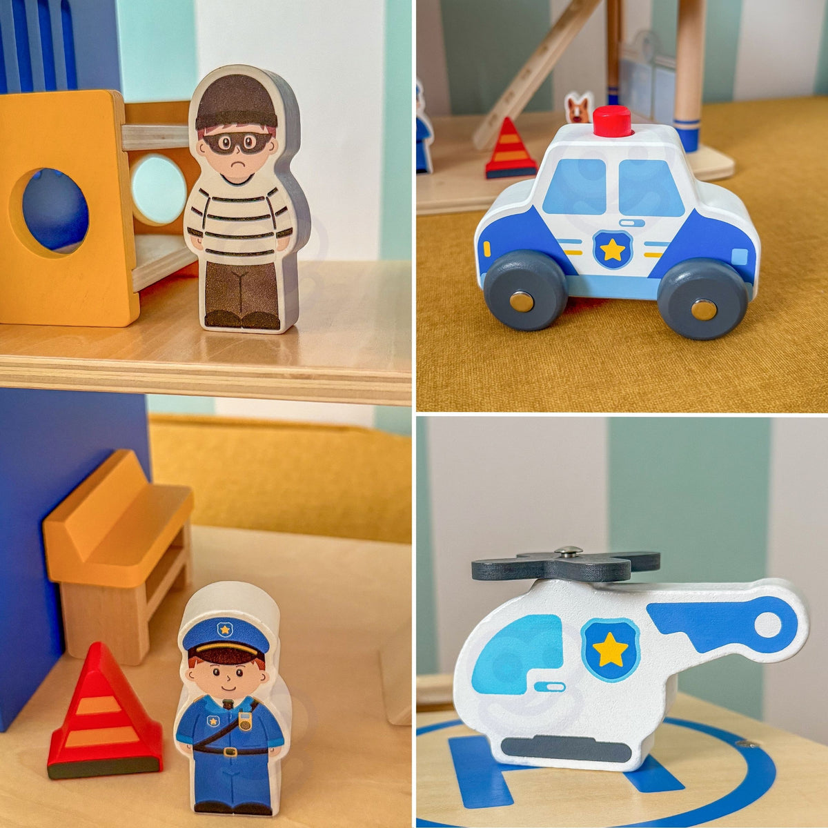 VIGA Medinė policijos nuovada su automobiliu, 3 aukštai, 14 d.