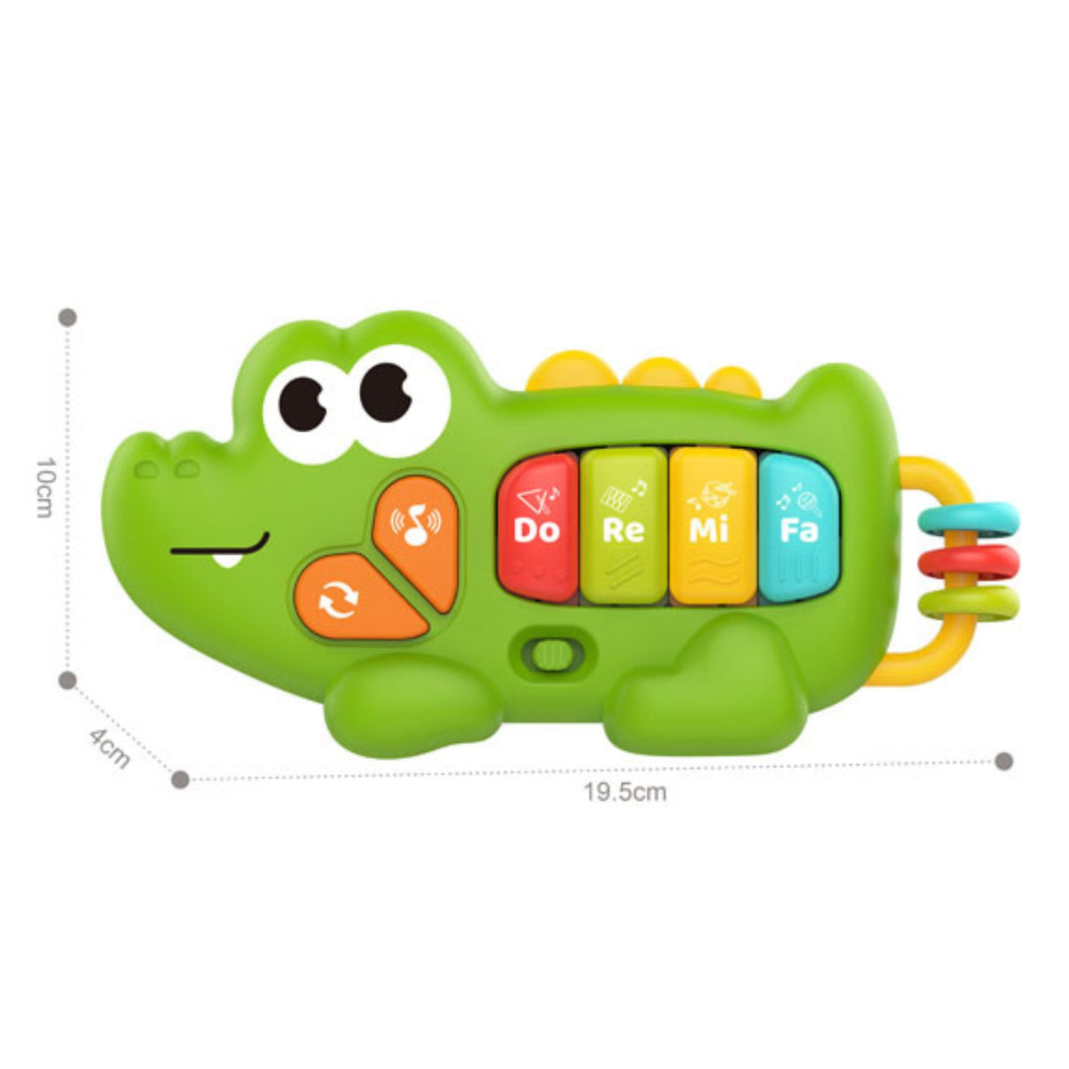WOOPIE BABY Interaktyvus Pianinas Krokodilas su Muzika, 18m+