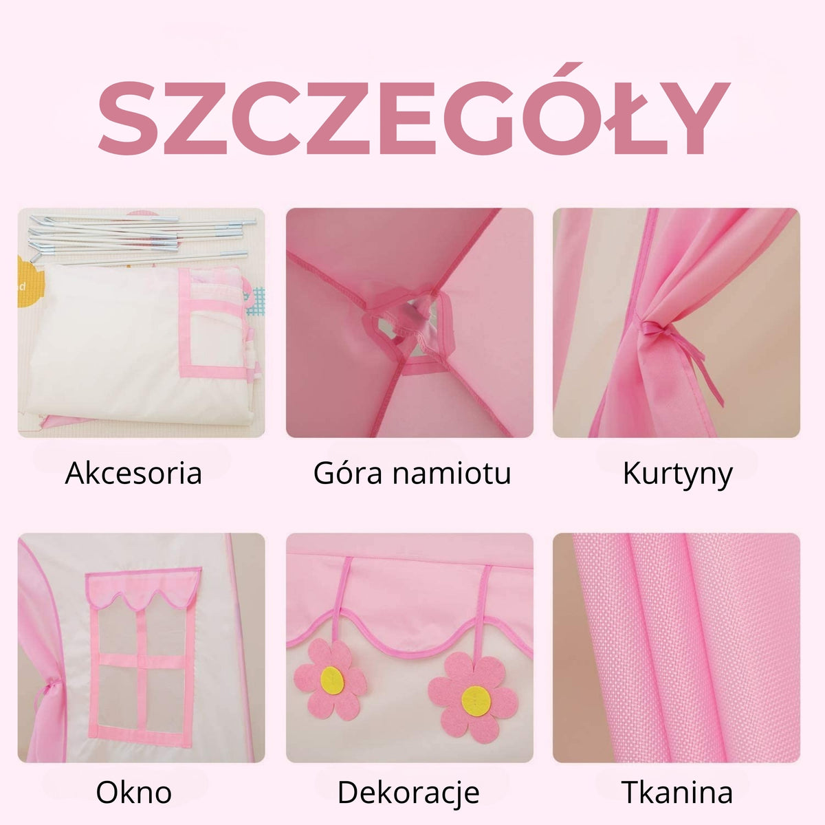 Woopie palapinė namams ir sodui XXL su grindų danga