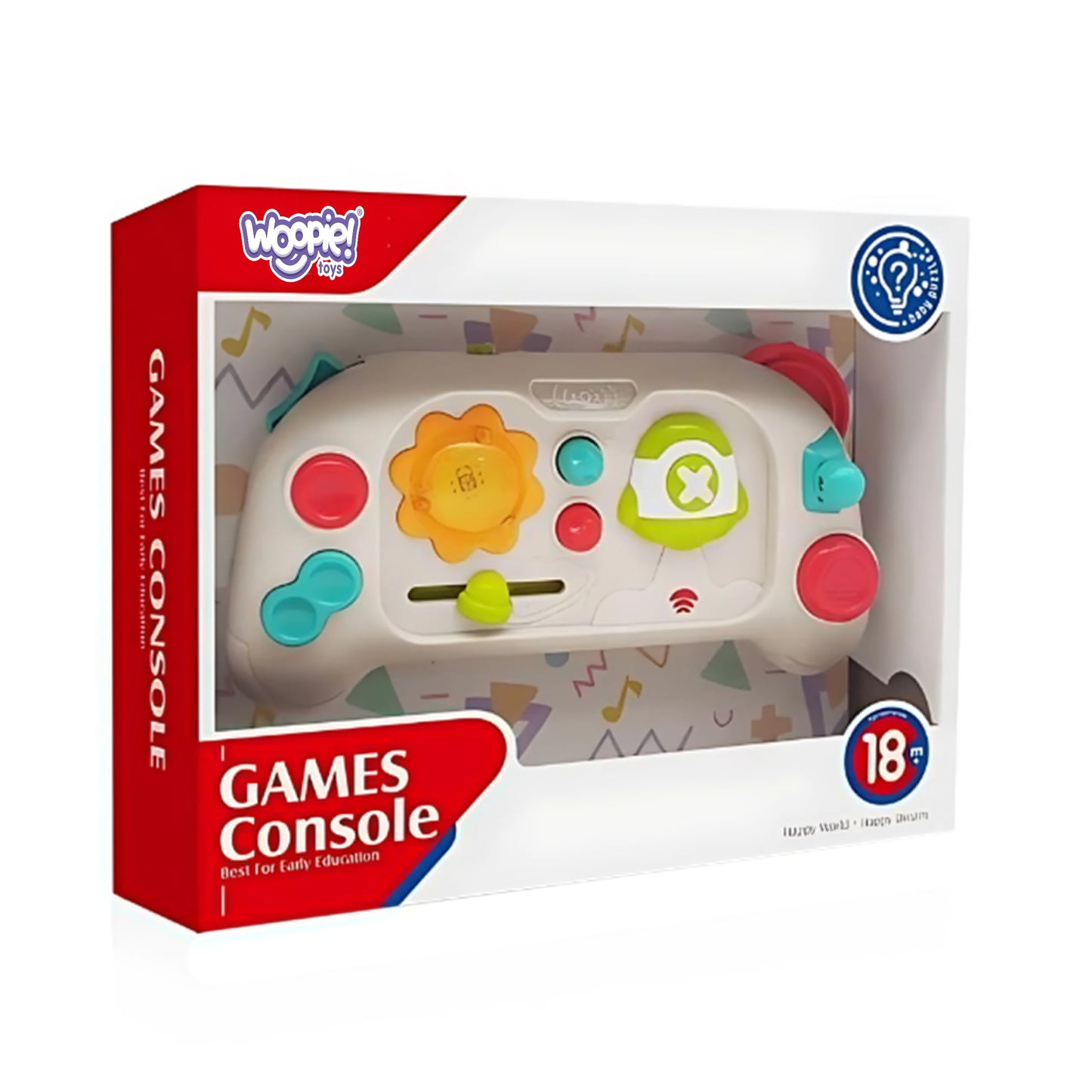 WOOPIE kūdikių interaktyvus sensorinis pultelis – vaizdas 10