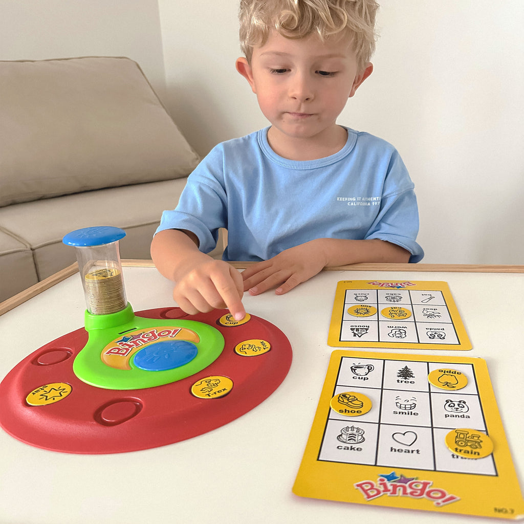 WOOPIE Bingo Atitikimo Žetonų Šeimos Žaidimas 4+ metų