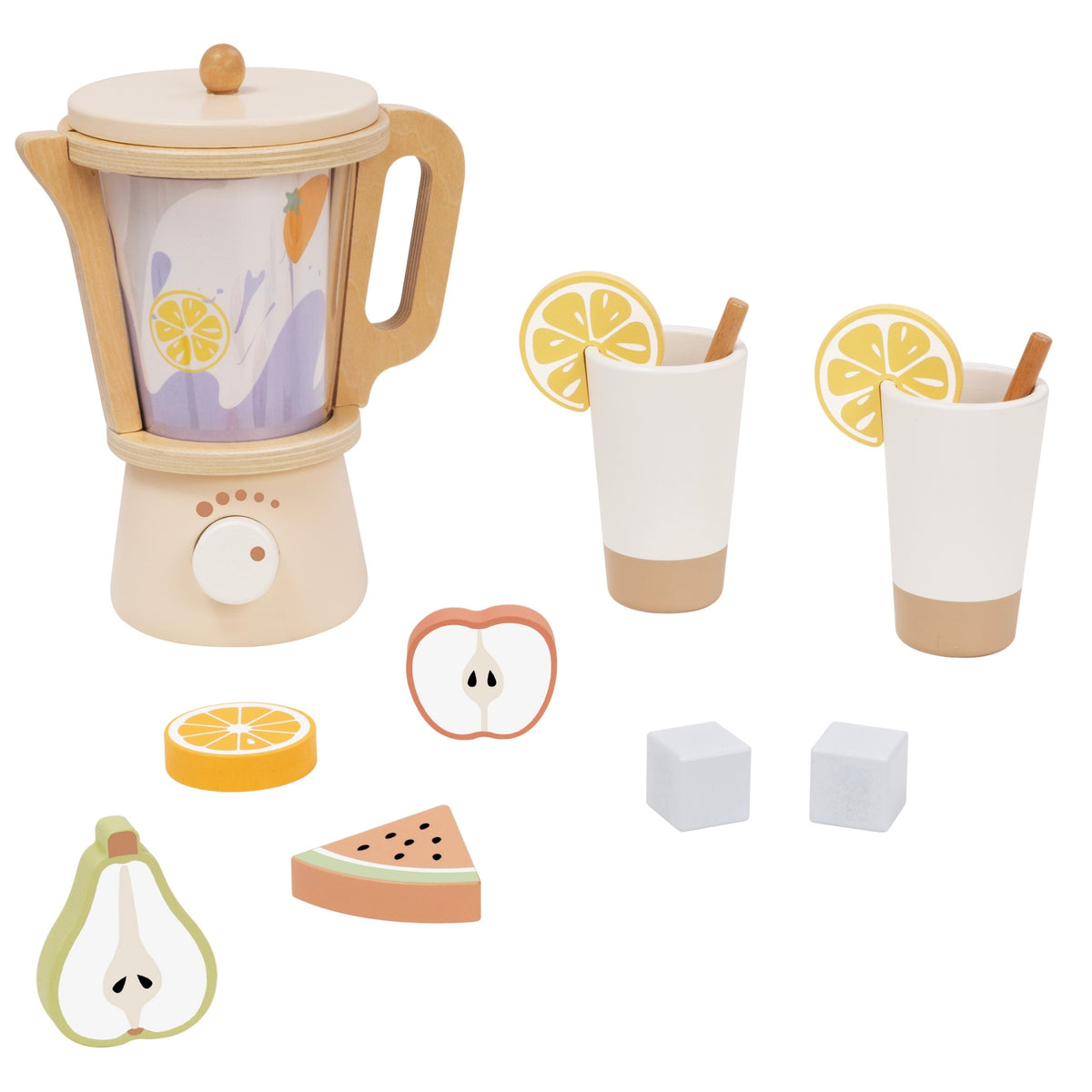 TOOKY TOY Medinis Freskų Gamintojas su Priedais – 18 detalių