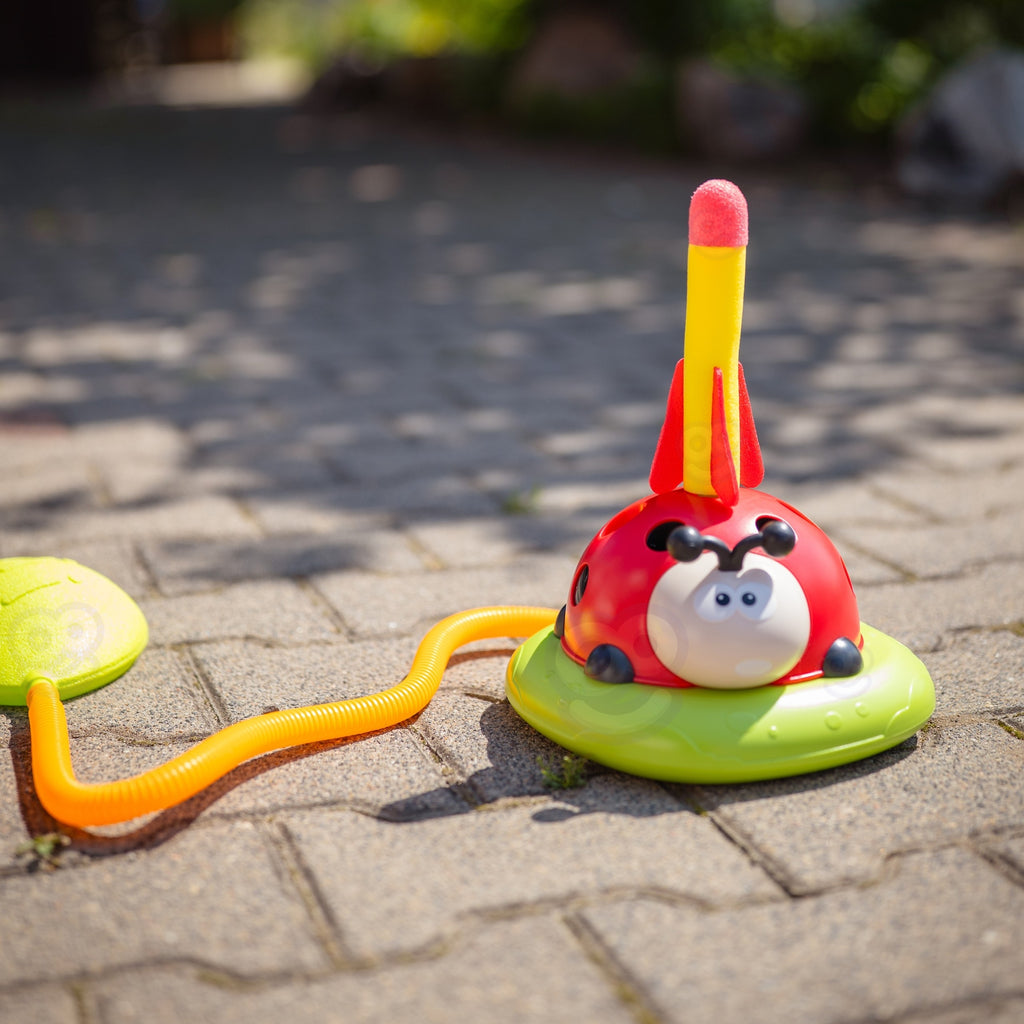WOOPIE 3in1 raketų paleidėjas, šokdynė ir taiklumo žaidimas Boružė