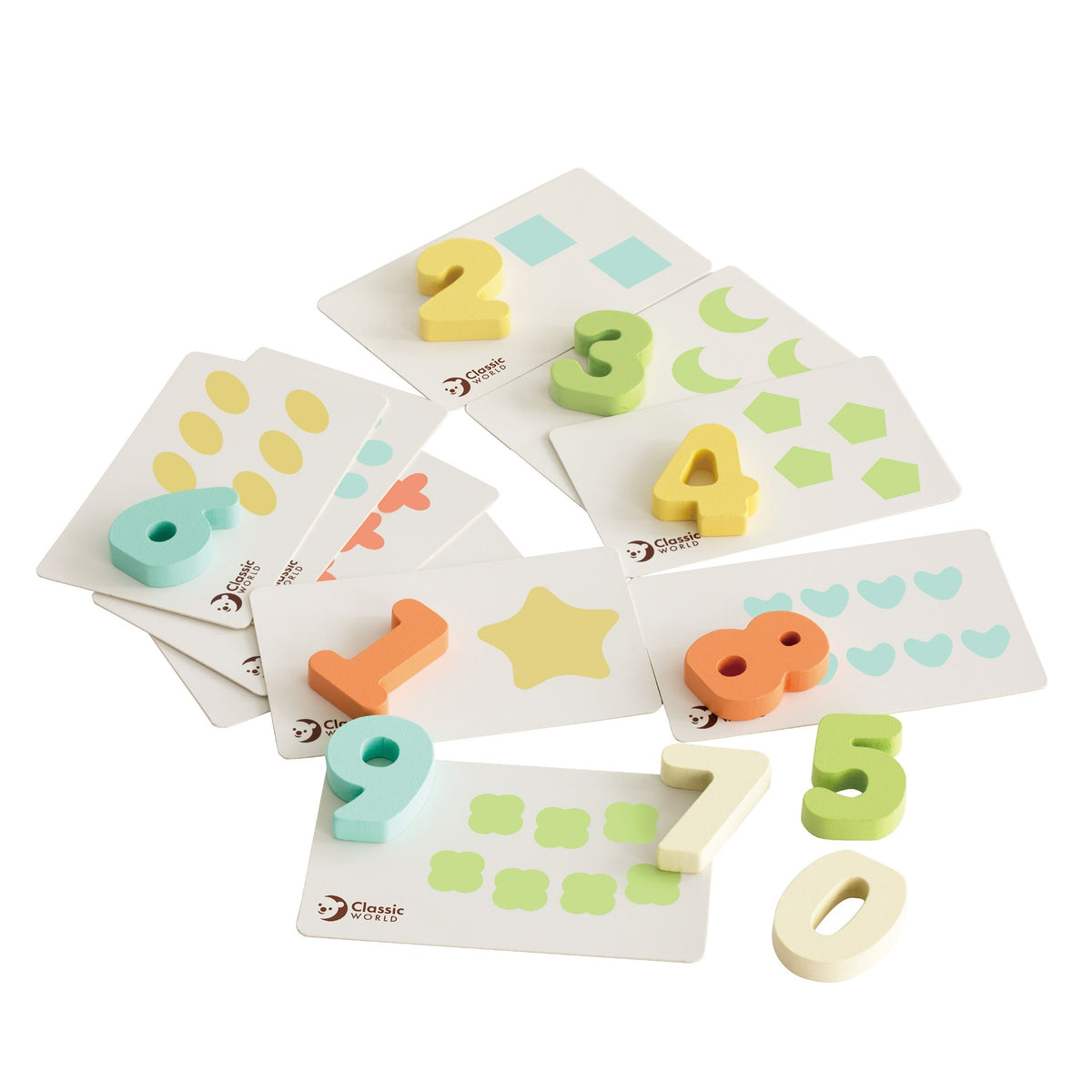 CLASSIC WORLD Pastelinis mokymosi rinkinys, 25 dalys
