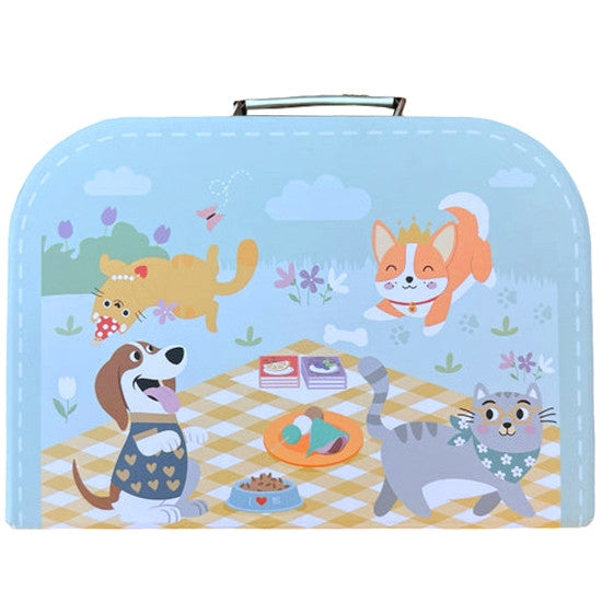 TOOKY TOY Medinis Pikniko Rinkinys su Lipduku Pusryčių Rinkiniu