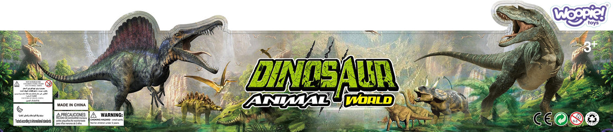 WOOPIE Dinozaurų figūrėlių rinkinys, 34 dalys