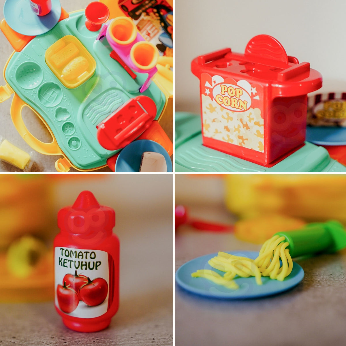 WOOPIE Play-Doh Užkandinės Kūrybinis Rinkinys Vaikams