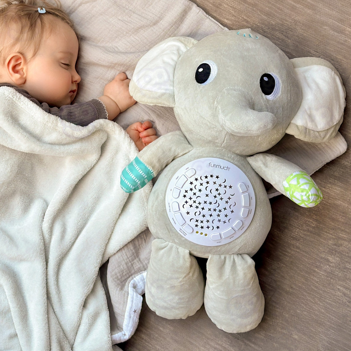 WOOPIE BABY Drambliukas su Projektoriumi ir 12 Melodijų