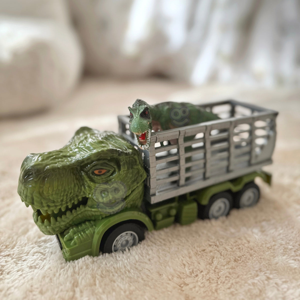 WOOPIE Nuotoliniu Būdu Valdomas Dinozauro Automobilis su Figūrėle