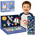 TOOKY TOY Magnetinė dėlionė Kosmosas, 72 detalės