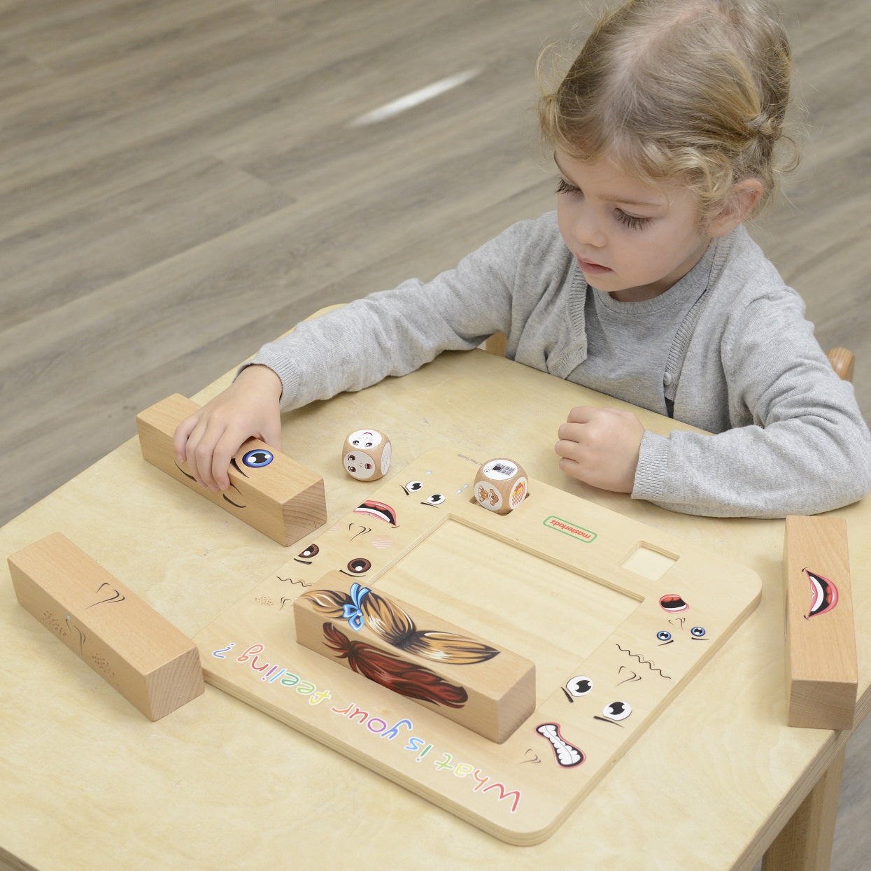 MASTERKIDZ Medinis Montessori Emocijų Mokymosi Žaidimas – vaizdas 5