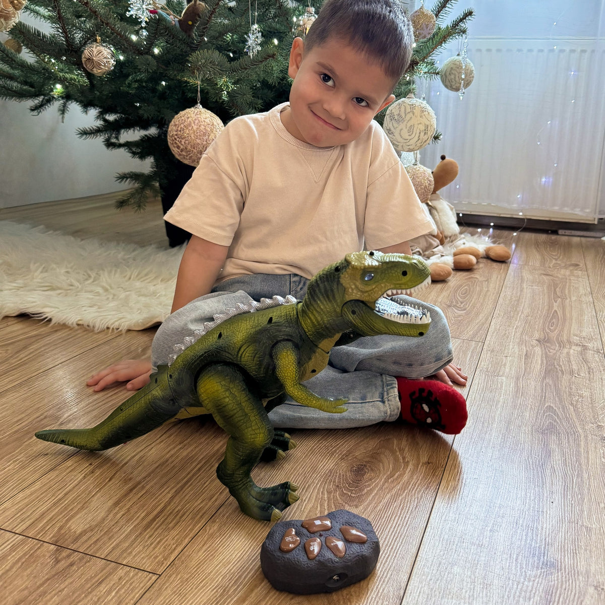 WOOPIE Nuotoliniu Būdu Valdomas Tyrannosaurus Rex Dinozauras