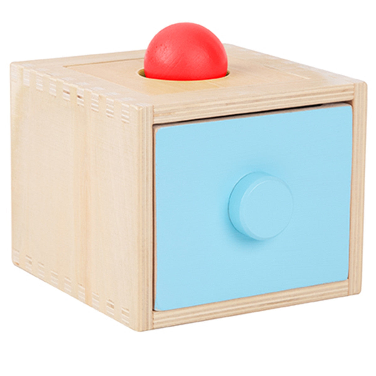 WOOPIE Medinė lavinamoji dėžutė 4in1 Montessori rūšiuoklis su morkytėmis