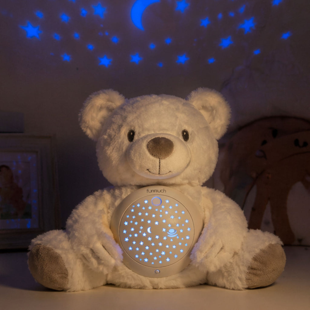 WOOPIE BABY Pliušinis Meškiukas Migdukas su Projektoriumi