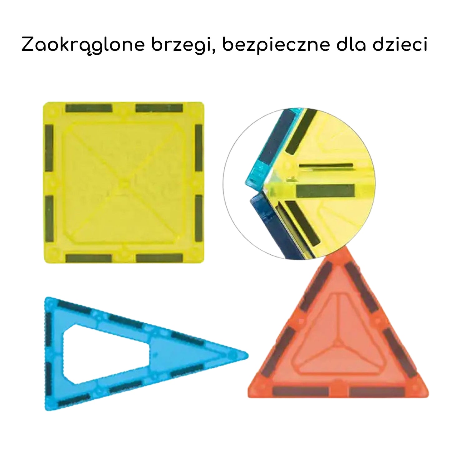 WOOPIE Magnetiniai Statybiniai Blokeliai 7,5 cm Stovėjimo Aikštelė 112 vnt.