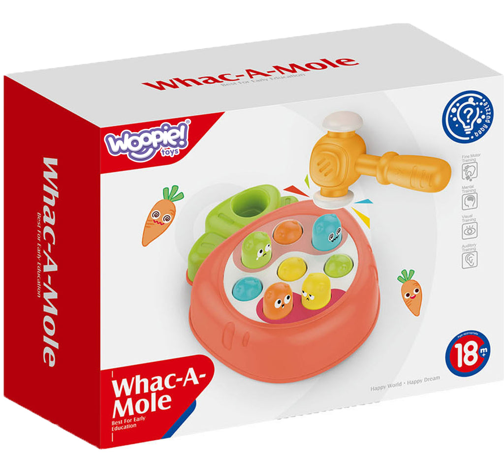 WOOPIE BABY Mušk Krotą Arkadinis Žaidimas Vaikams nuo 18 mėn.