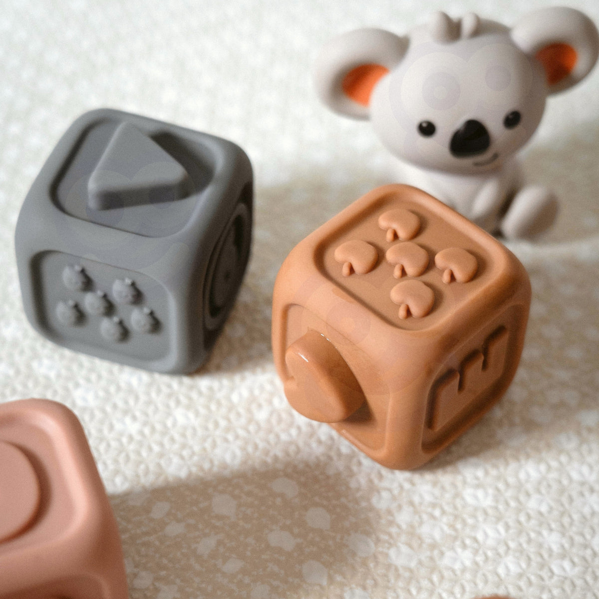 WOOPIE BABY Sensoriniai kaladėlės su skaičiais 2in1