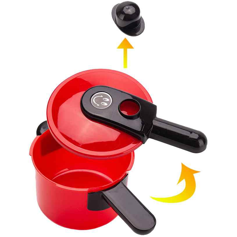 WOOPIE virtuvės rinkinys su nedeganti virykle ir garsais – vaizdas 3