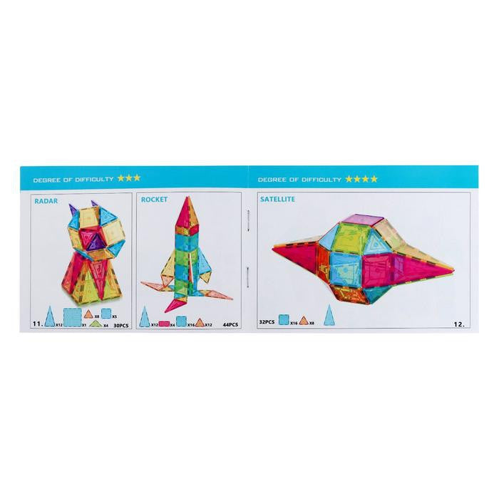 WOOPIE 3D Montessori Magnetiniai Konstruktoriaus Blokeliai Vaikams