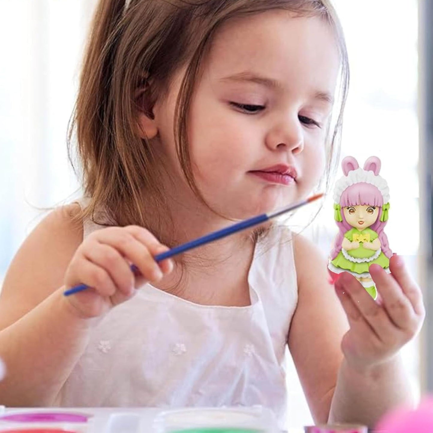 WOOPIE Kūrybinis rinkinys – Lipdymas ir dažymas iš gipso, princesės figūrėlės