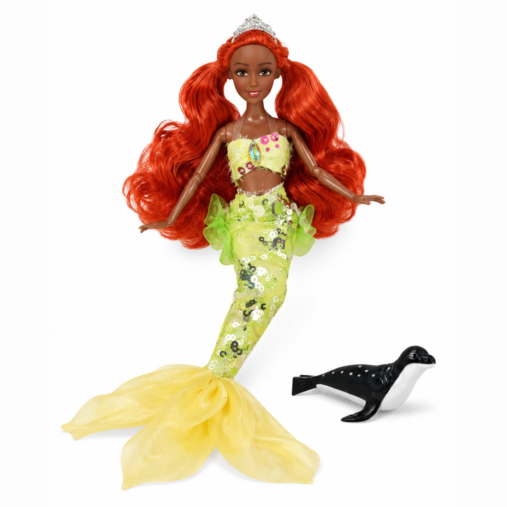 WOOPIE ROYAL Emi Undinėlė lėlė su ruonių draugu 30 cm, 3+