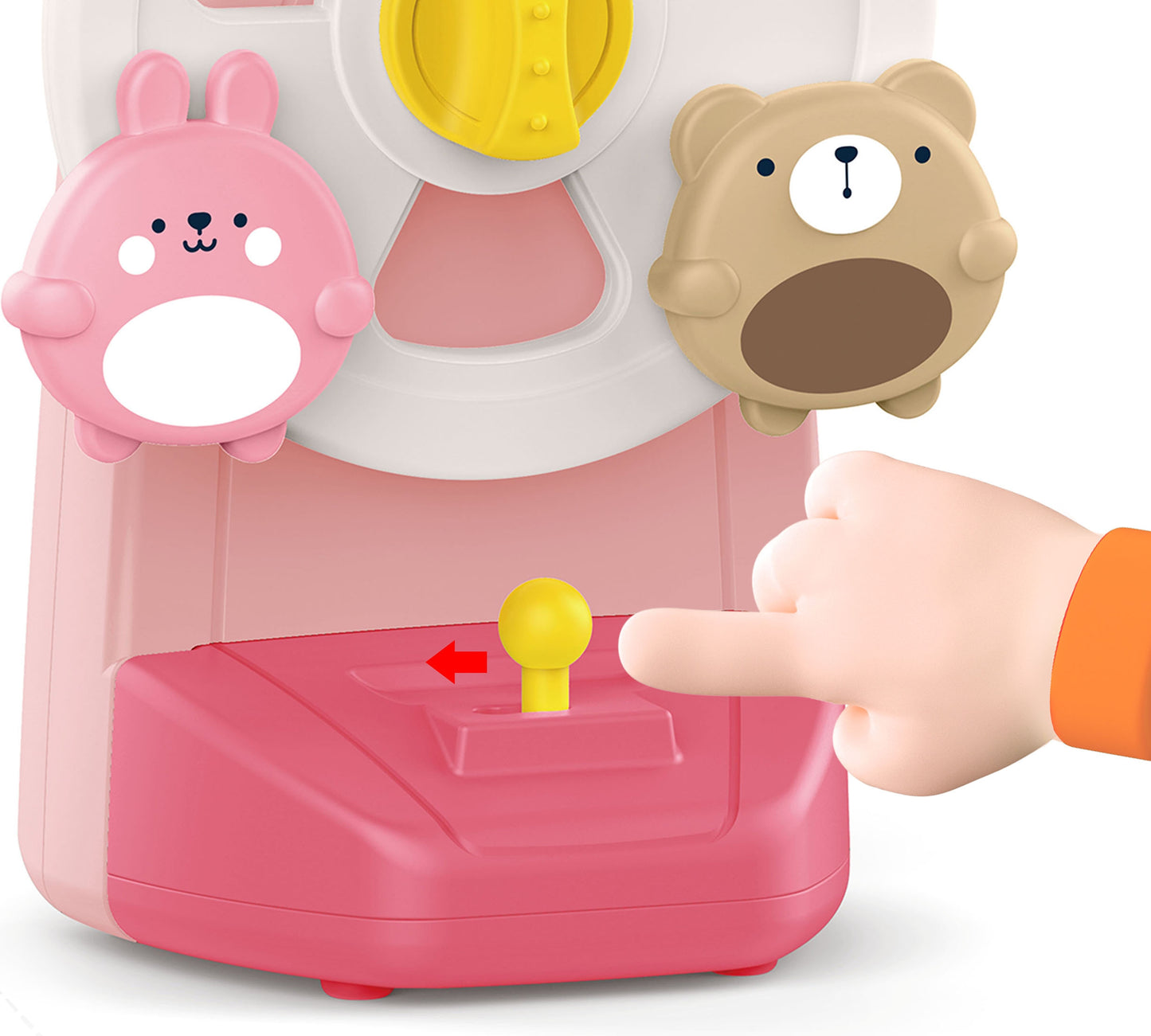 WOOPIE BABY Muzikinė edukacinė karuselė-dėžutė su gyvūnėliais – vaizdas 5