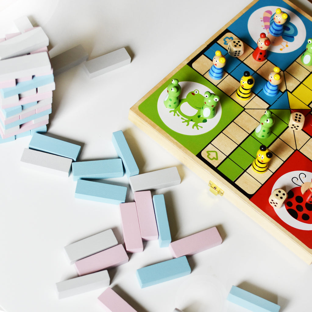 VIGA Medinis Nuotykių Žaidimas Ludo Vaikams – Šeimos Stalo Žaidimas