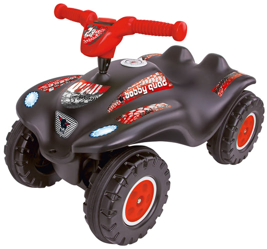 BIG Bobby Quad Racing Vaikiškas Keturračio Paspirtukas Juodas