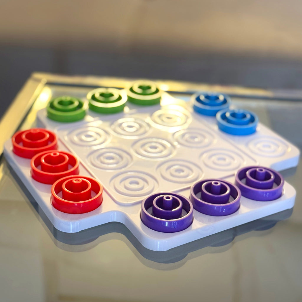 WOOPIE IQ Tic-Tac-Toe Pro – strateginis žaidimas 36 dalių