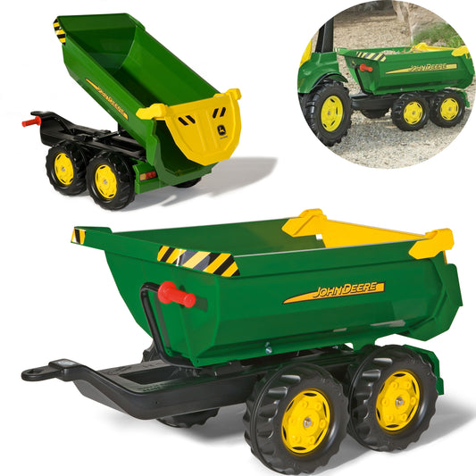 Rolly Toys rollyHalfpipe John Deere Savivartė Priekaba Traktoriams