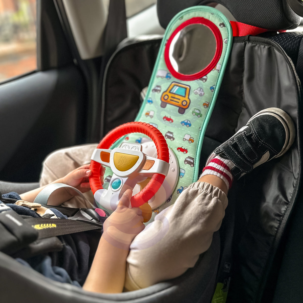 WOOPIE BABY Interaktyvus Vairas Mažajam Vairuotojui į Automobilį