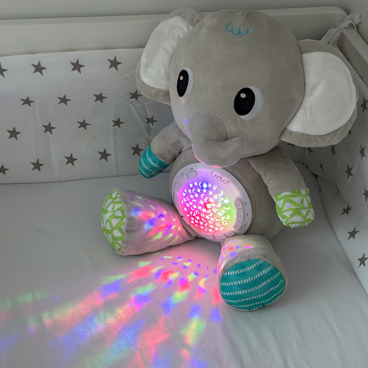 WOOPIE BABY Drambliukas su Projektoriumi ir 12 Melodijų