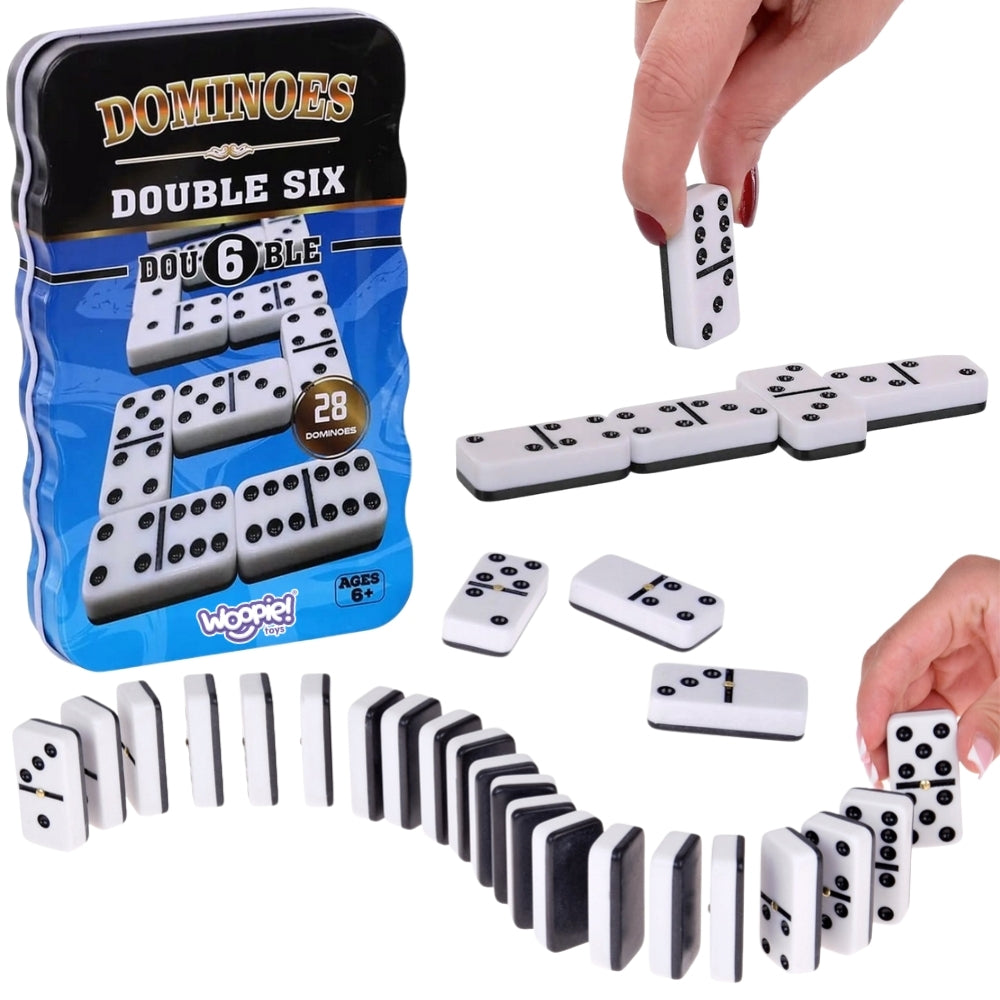 WOOPIE Klasikinis Logikos Žaidimas „Domino“, 28 kaladėlės – pagrindinis vaizdas