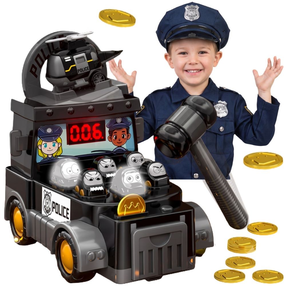 WOOPIE Kalimo Žaidimas Policijos Automobilis su Priedais